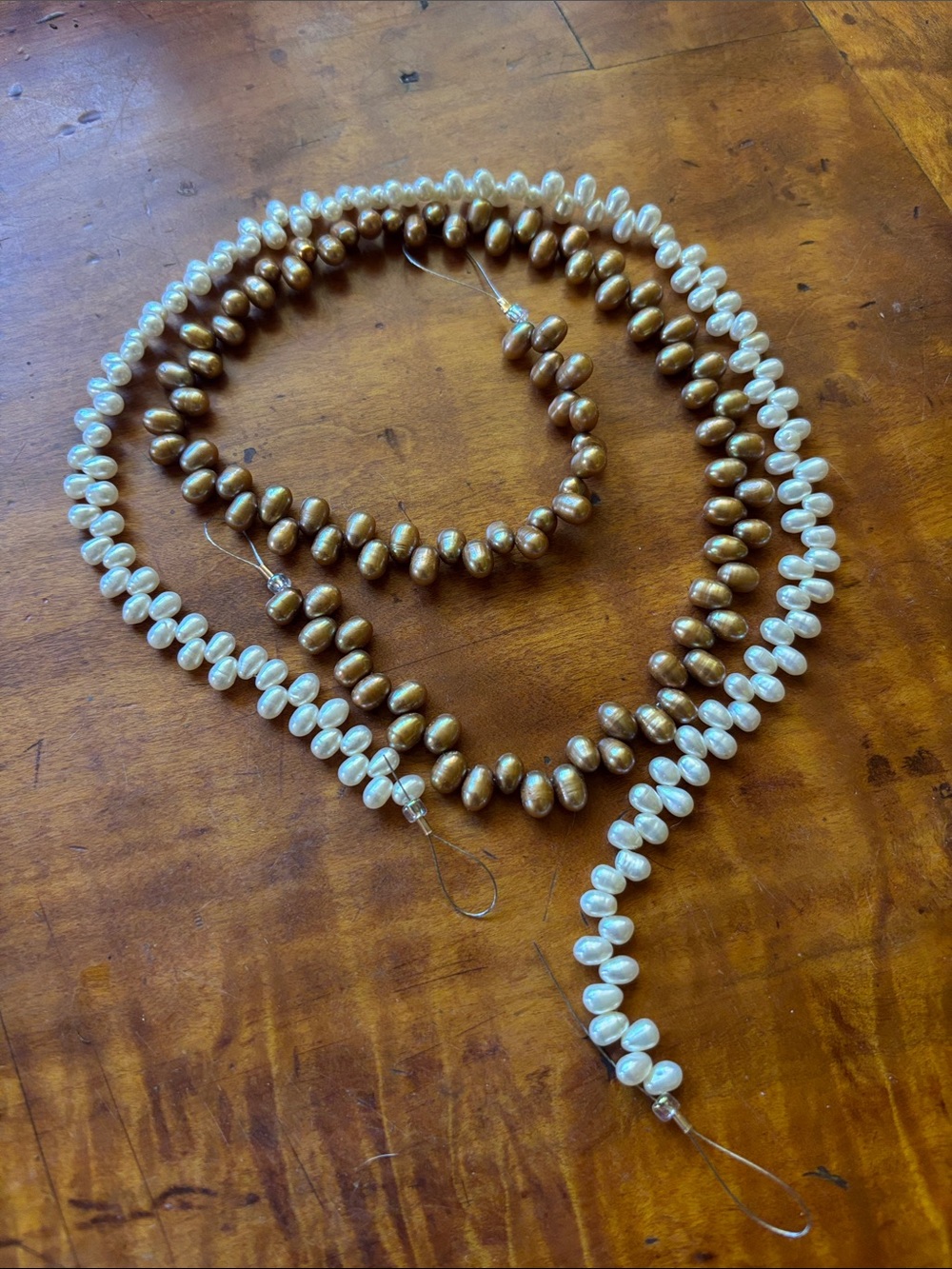Freshwater Pearl top drilled bead strands